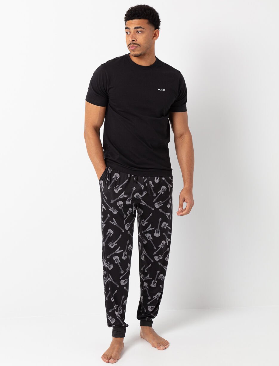Pantalon de pyjama à motifs