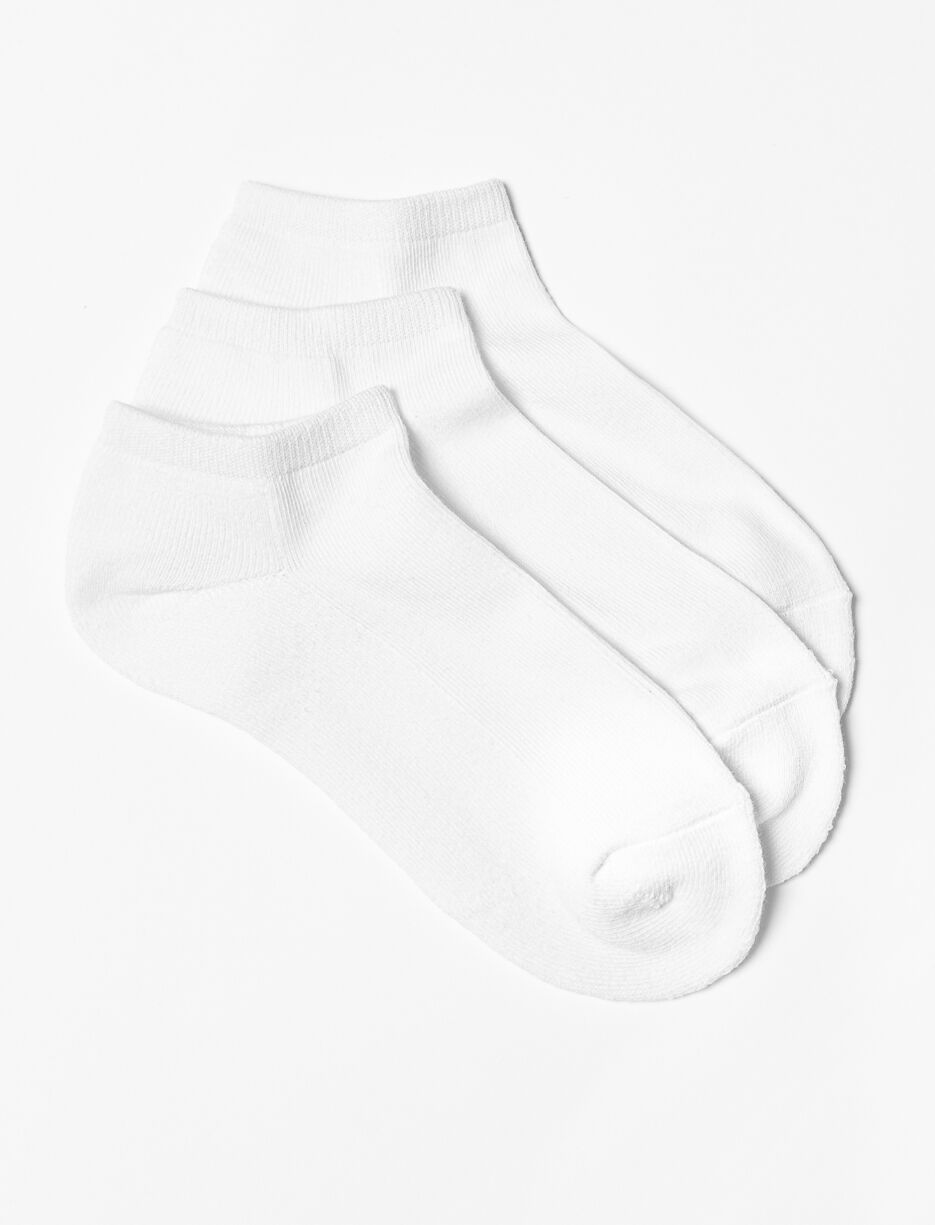 Chaussettes à la cheville unies - paquet de 3