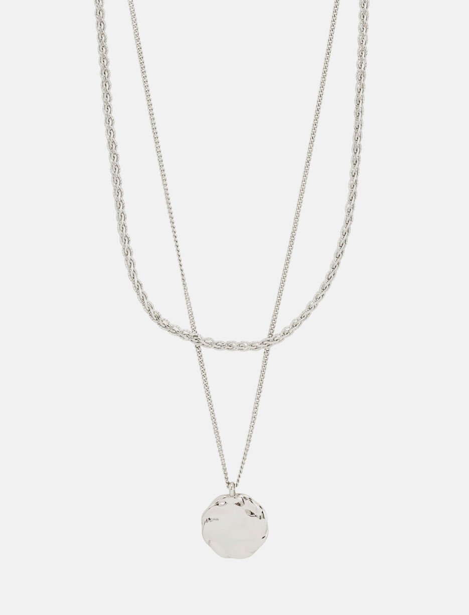 Collier pièce 2-en-1 recyclé