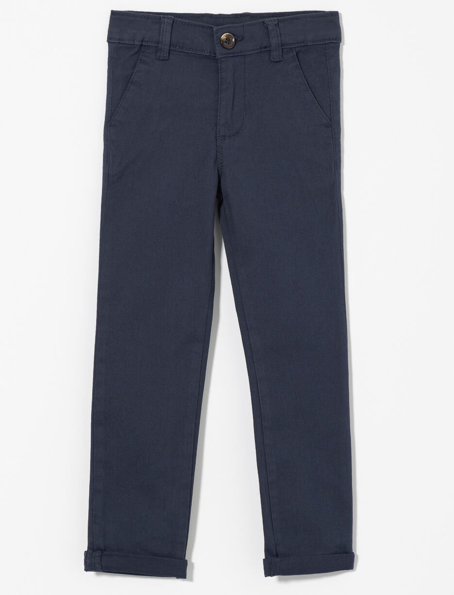 Pantalon droit uni