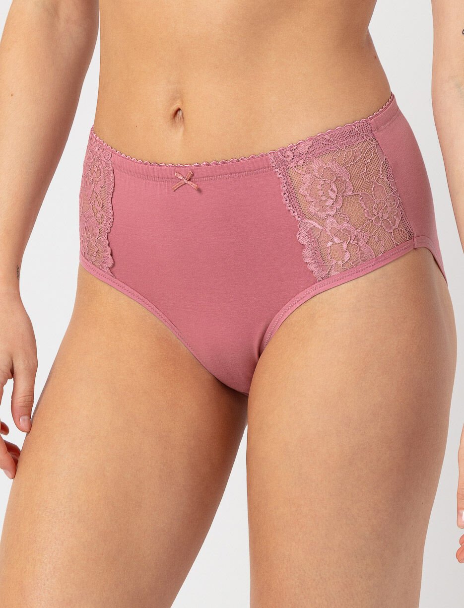 Culotte classique à dentelle