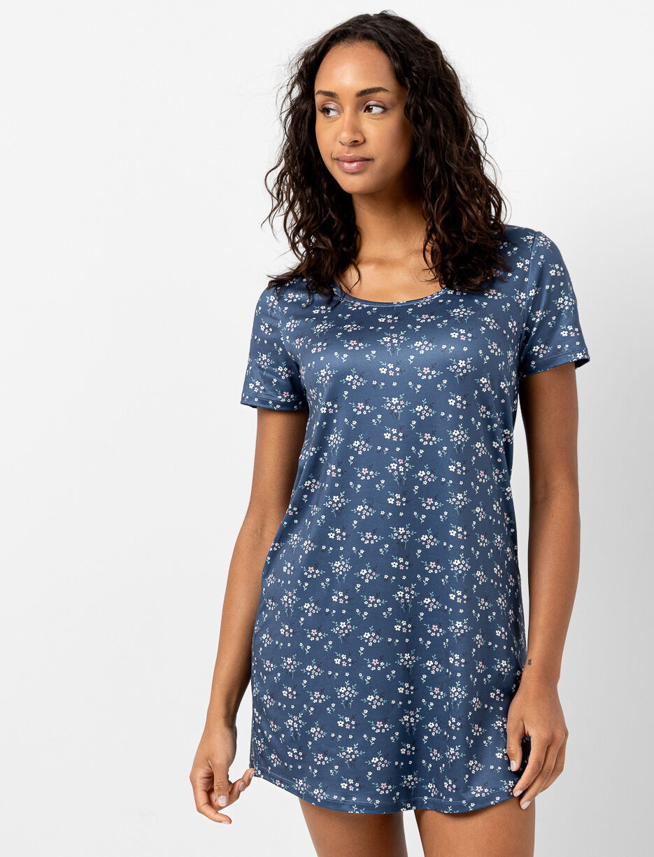 Chemise de nuit imprimée