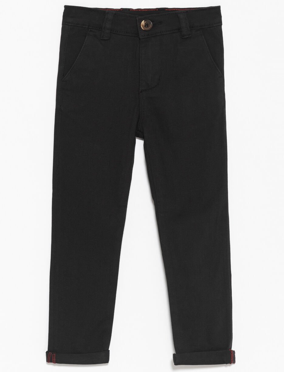 Pantalon droit uni