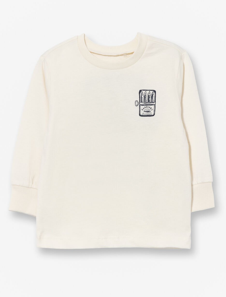 T-shirt en coton bio imprimé