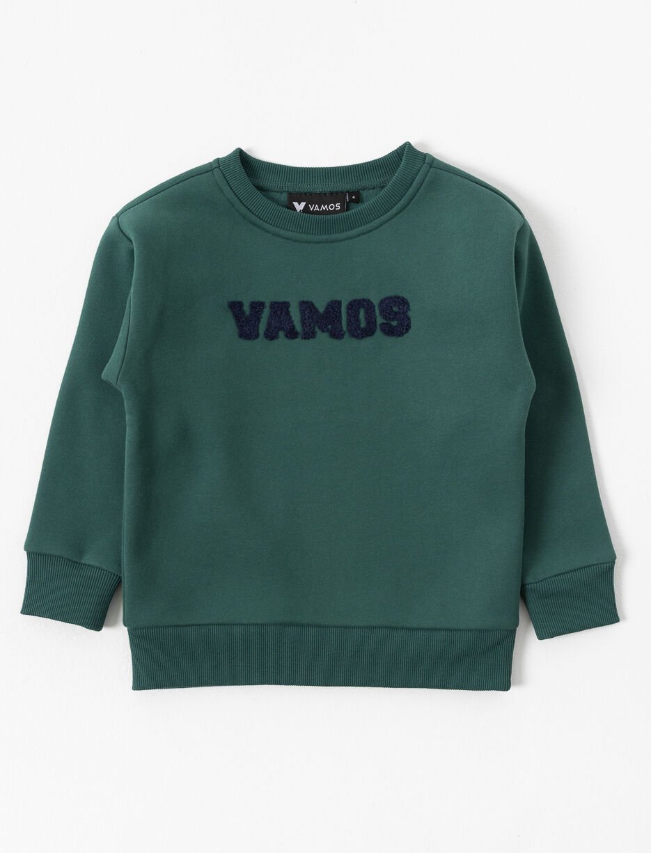 Chandail ouaté à broderie - petit garçon