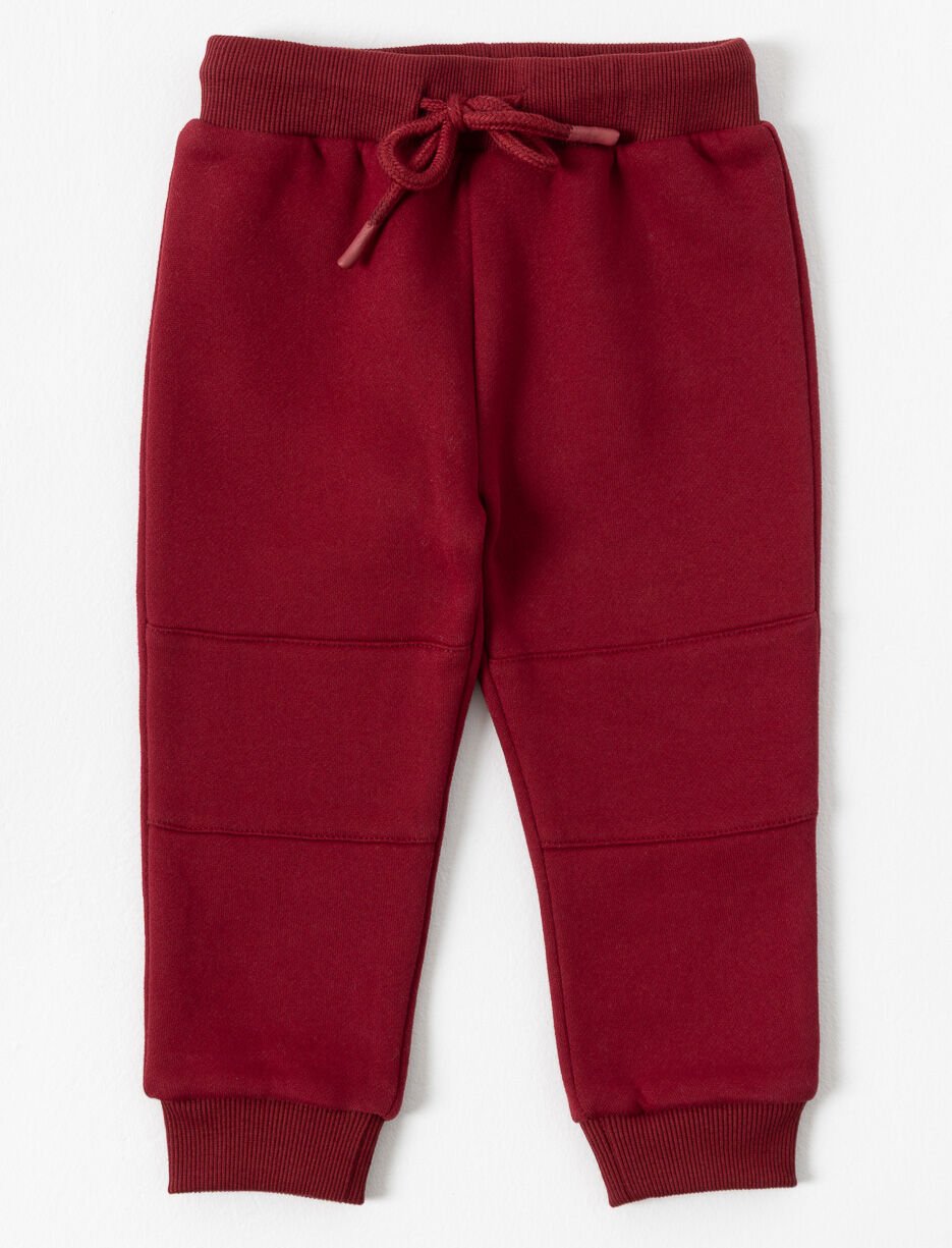 Fleece Pants with Elastic Waistband - Baby Boy