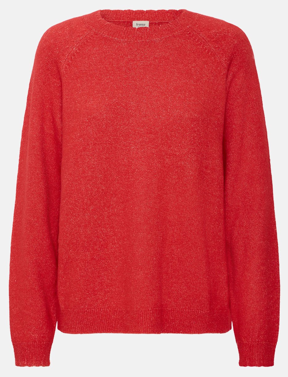 Scalloped Neckline Sweater