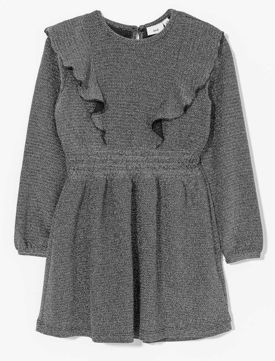 Glitter Ruffle Dress - Little Girl