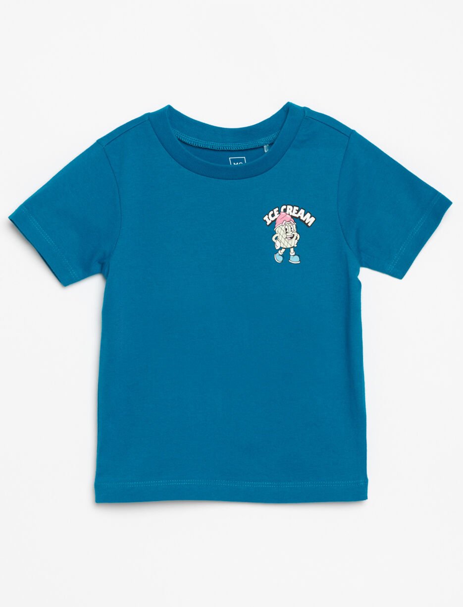 T-shirt imprimé en coton bio - bébé garçon