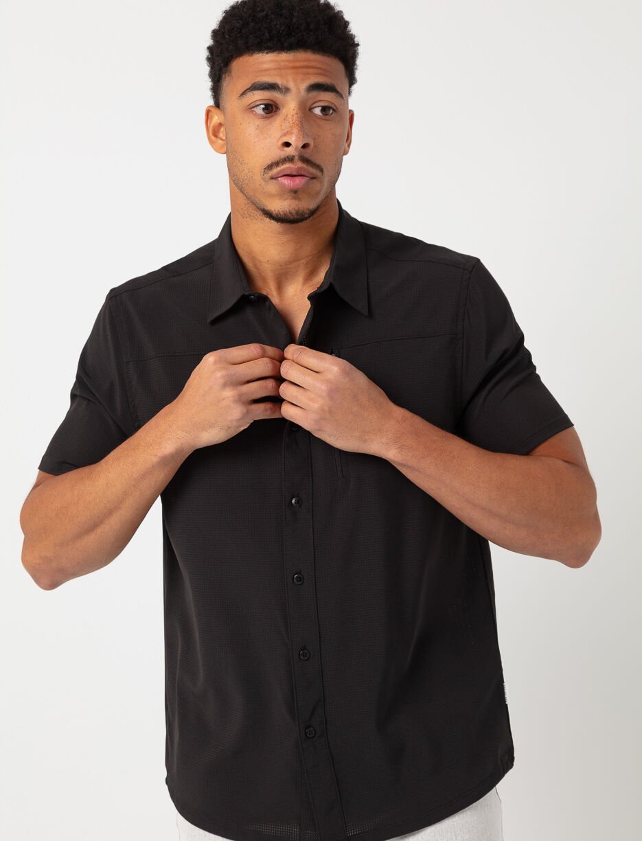 Solid Short-sleeve Shirt