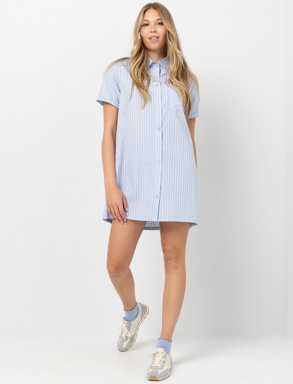 Robe chemiser à rayures
