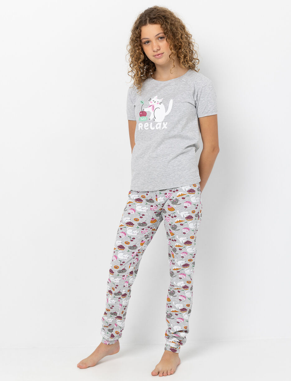 2-piece Printed PJ Set