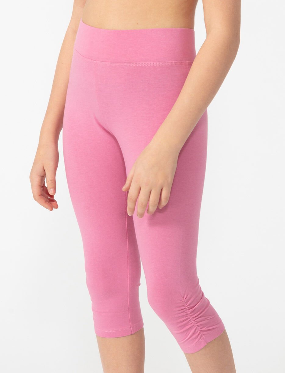 Organic Cotton Capri Leggings