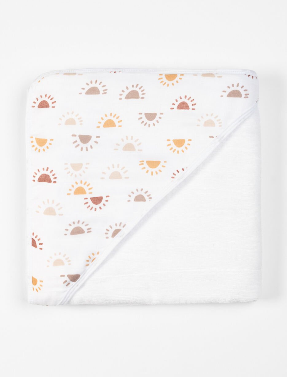 Serviette à capuchon imprimée