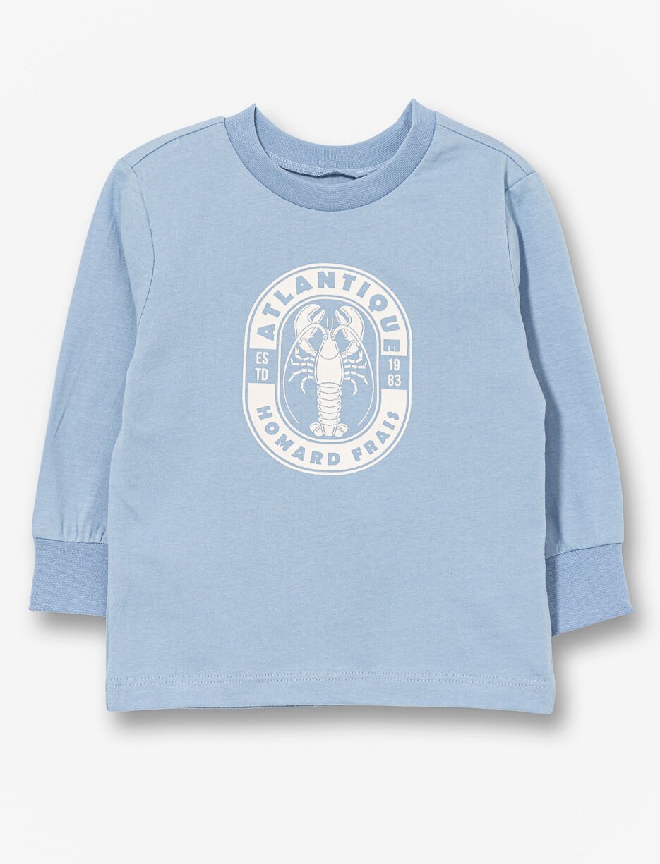 T-shirt en coton bio imprimé