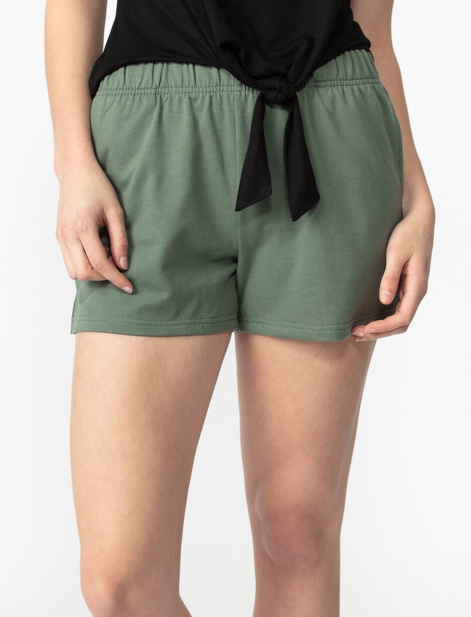 Short à enfiler uni