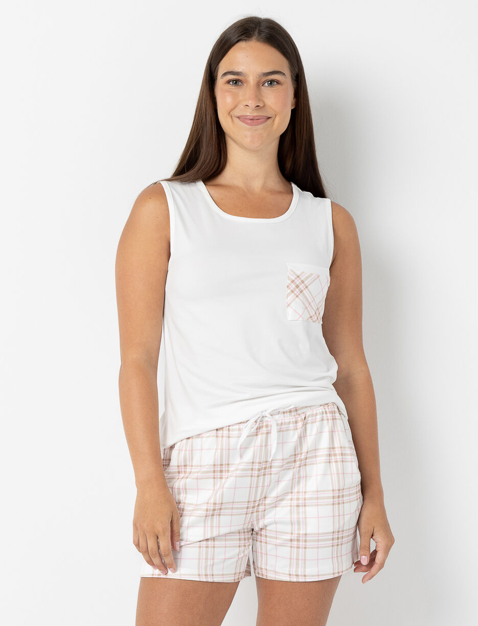 Short de pyjama imprimé