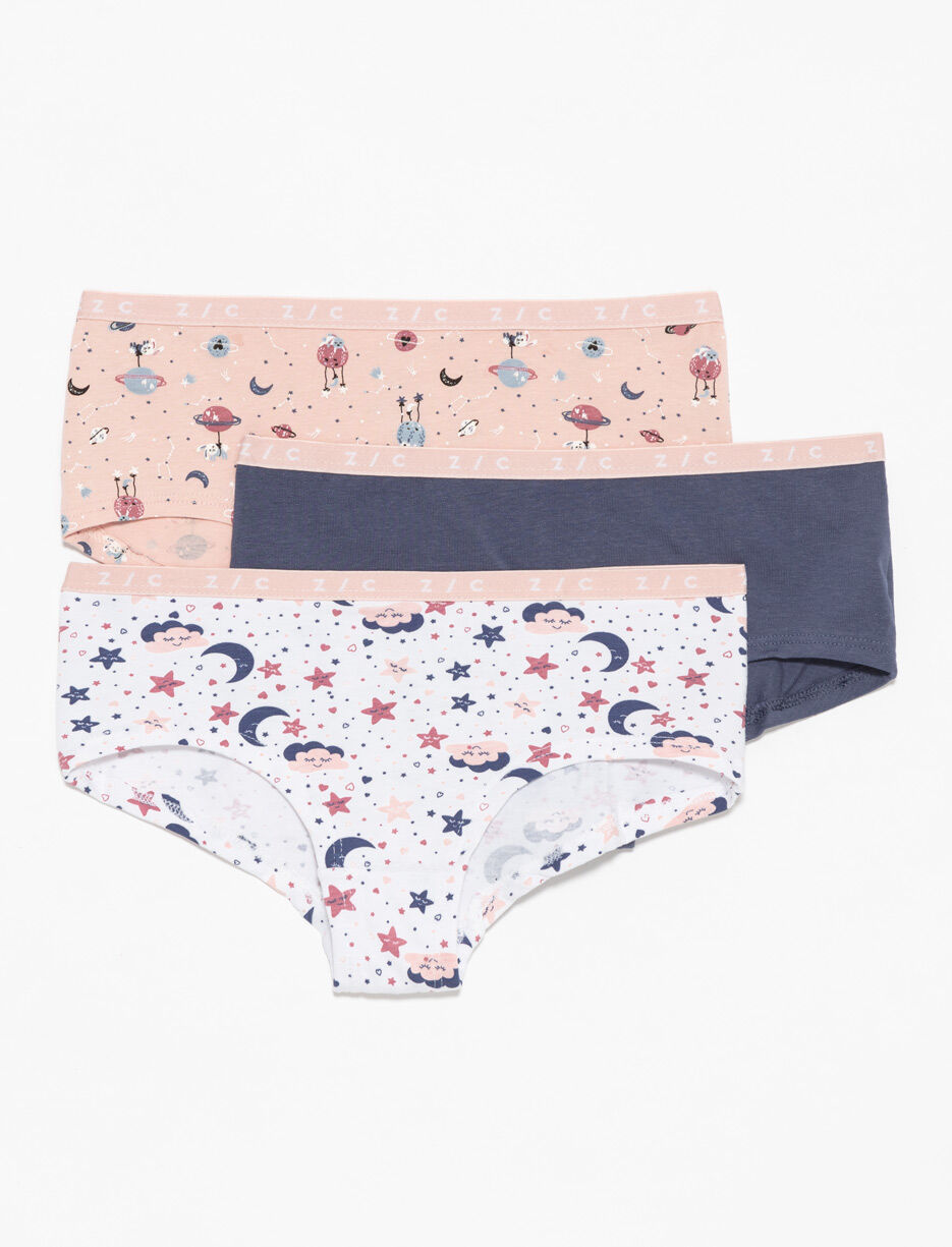 3 culottes garçonnes