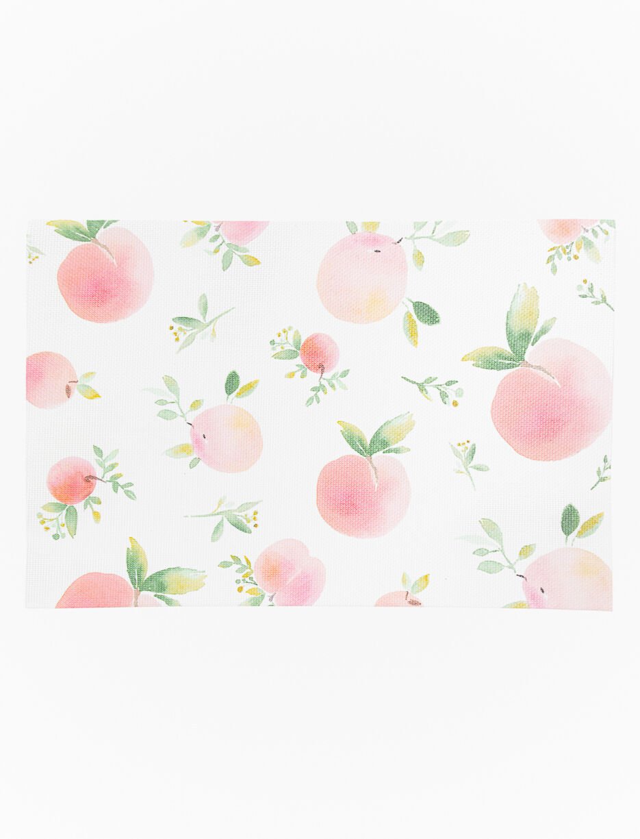 Napperon à motif pêches