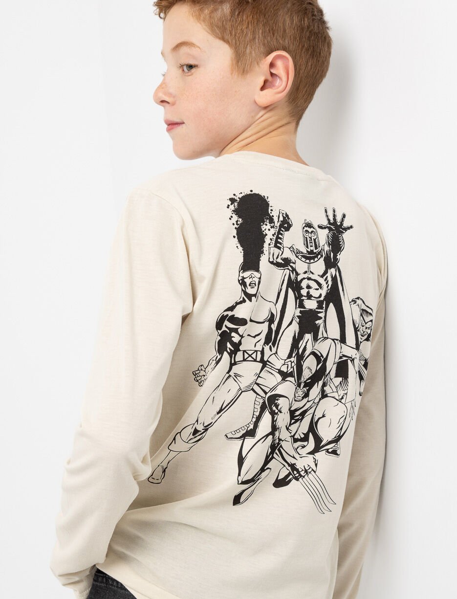 T-shirt imprimé à col rond - X-men