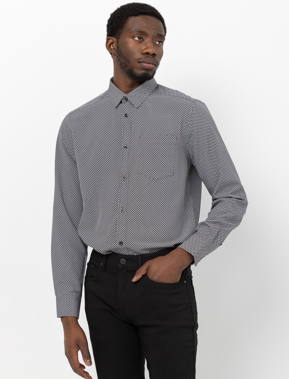 Chemise habillée à motif