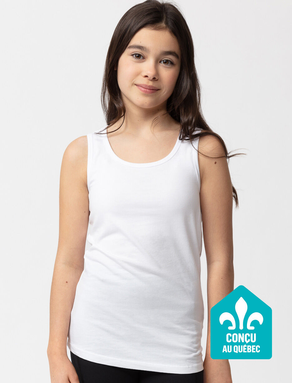 Solid Organic Cotton Tank Top
