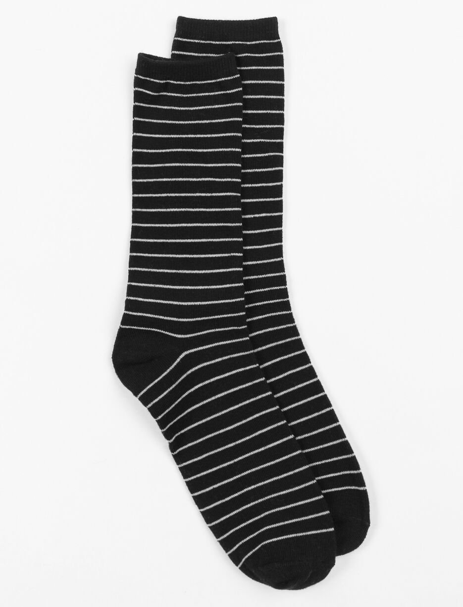 Chaussettes mi-mollet à motifs 