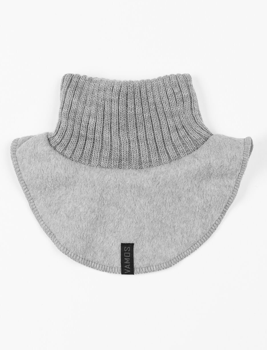Cache-cou polaire et tricot - enfant