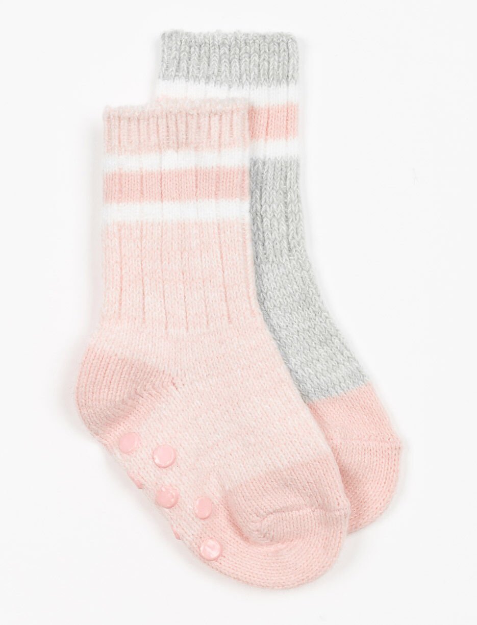 Chaussettes antidérapantes douces - paquet de 2