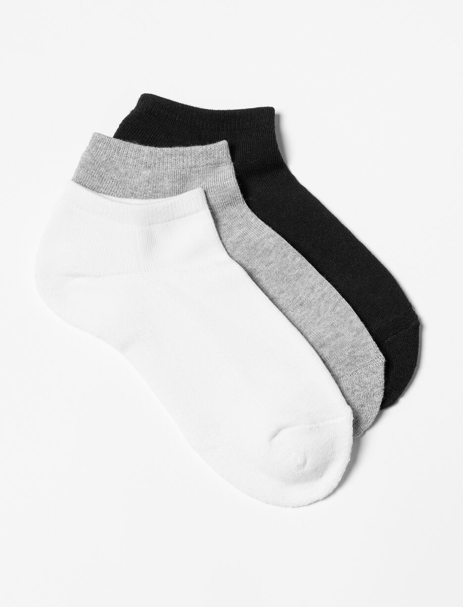 Chaussettes à la cheville unies - paquet de 3