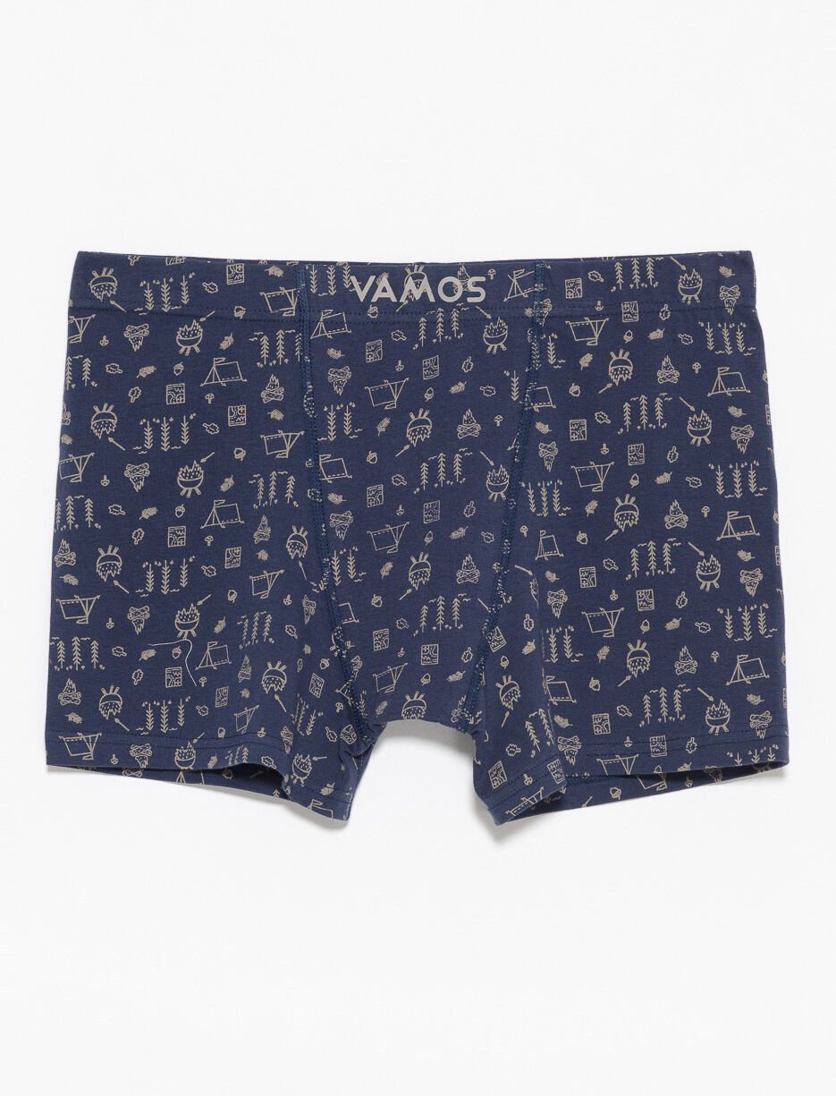 Organic Cotton Printed Boxers
