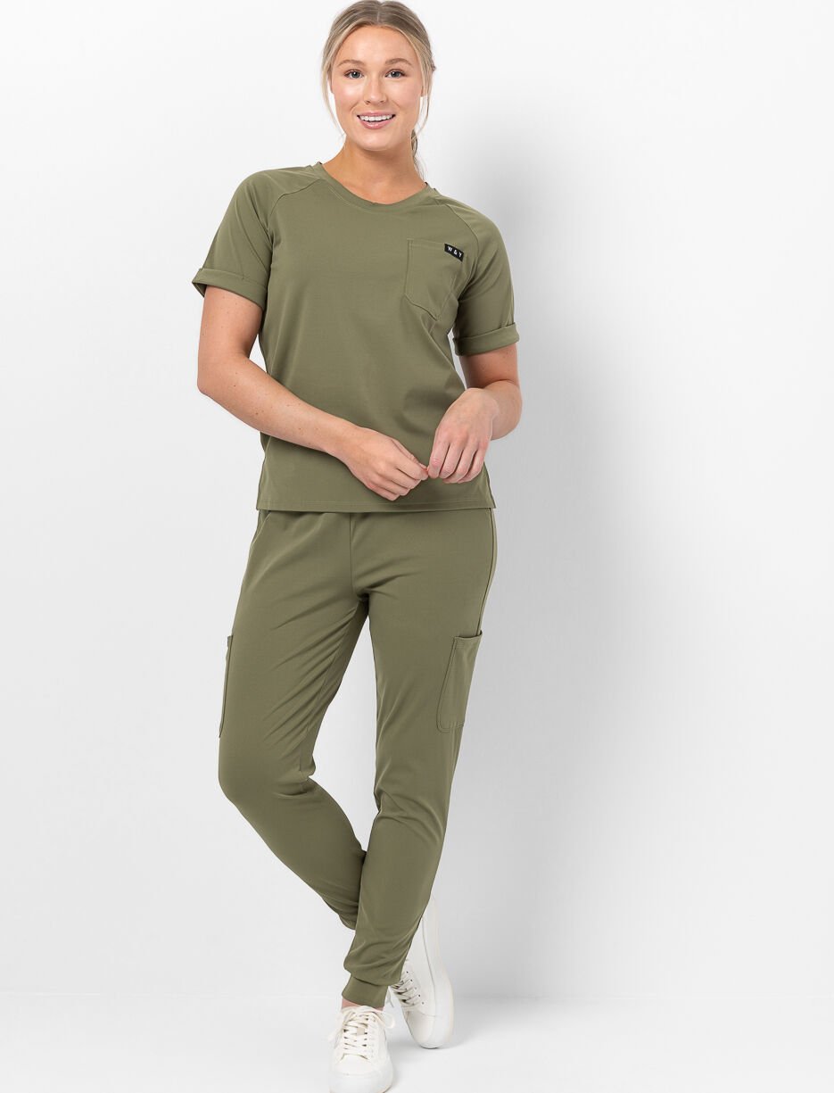 Pantalon d'infirmi&egrave;re extensible