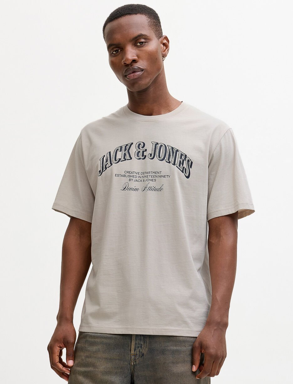 T-shirt en coton bio imprimé