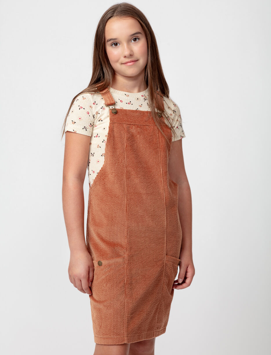 Jumper en velours c&ocirc;tel&eacute;