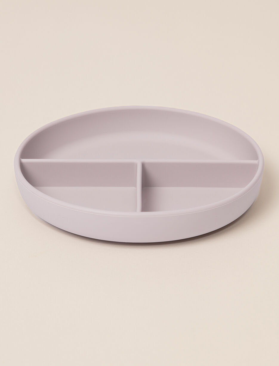Assiette à compartiments en silicone