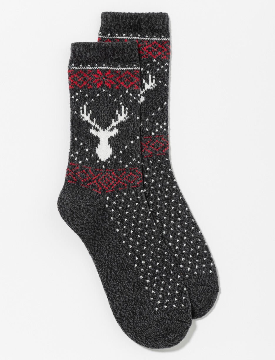 Patterned Chenille Socks