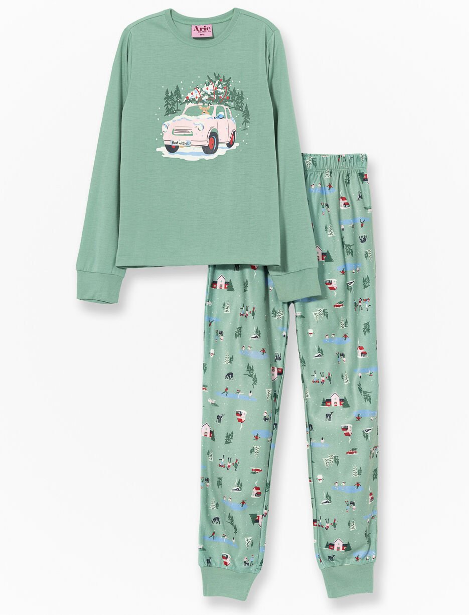 2-piece Printed PJ Set