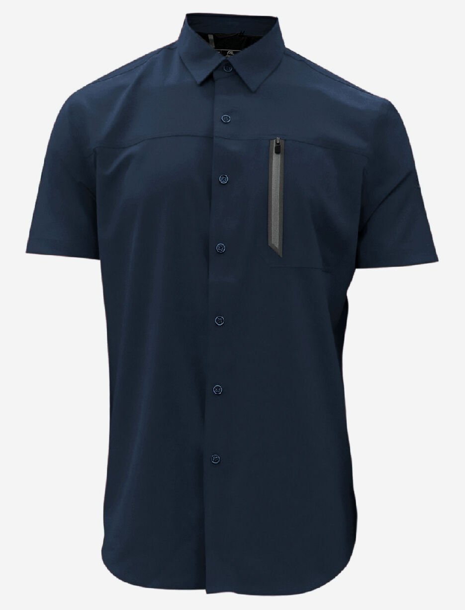 Zip Chest Pocket Shirt