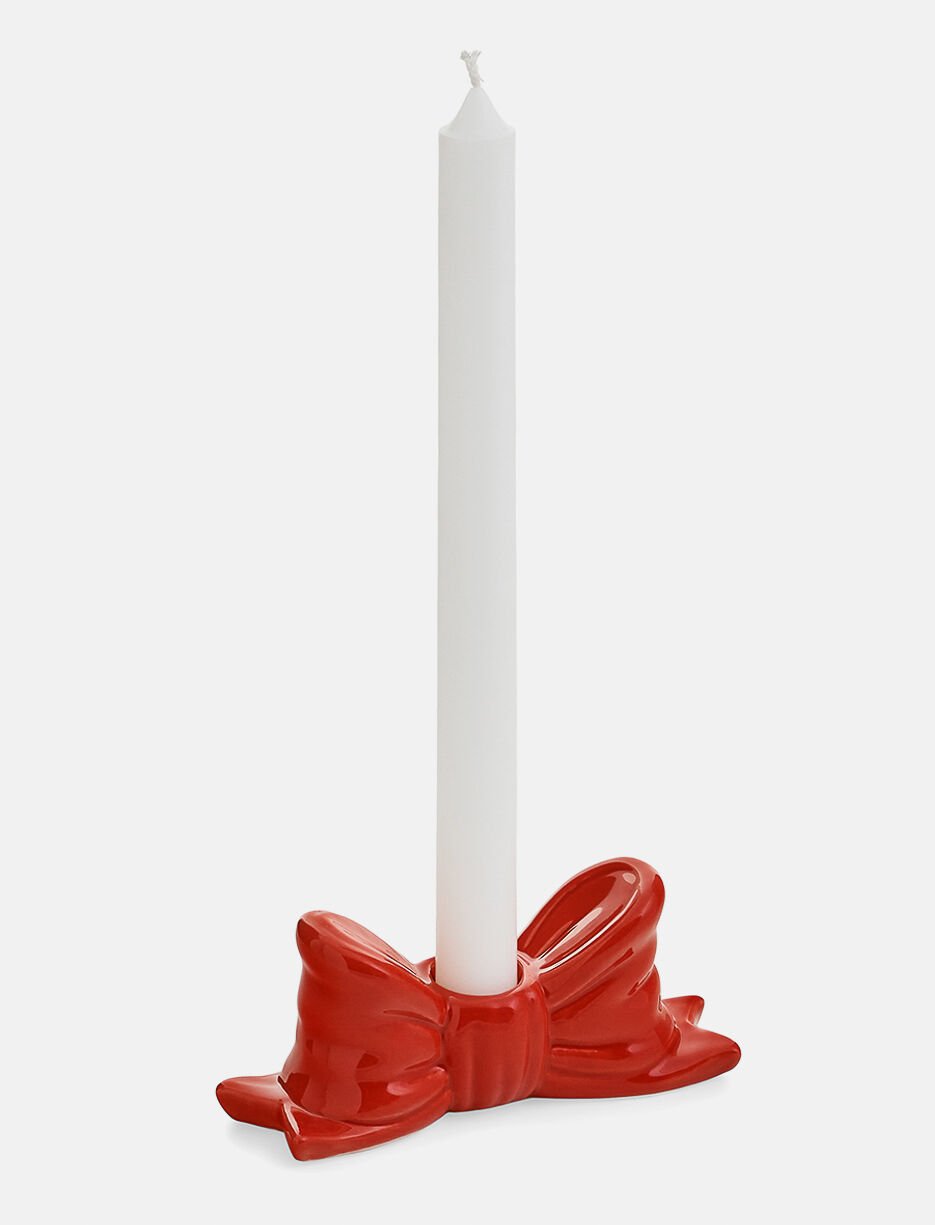 Chandelier en porcelaine en forme de boucle