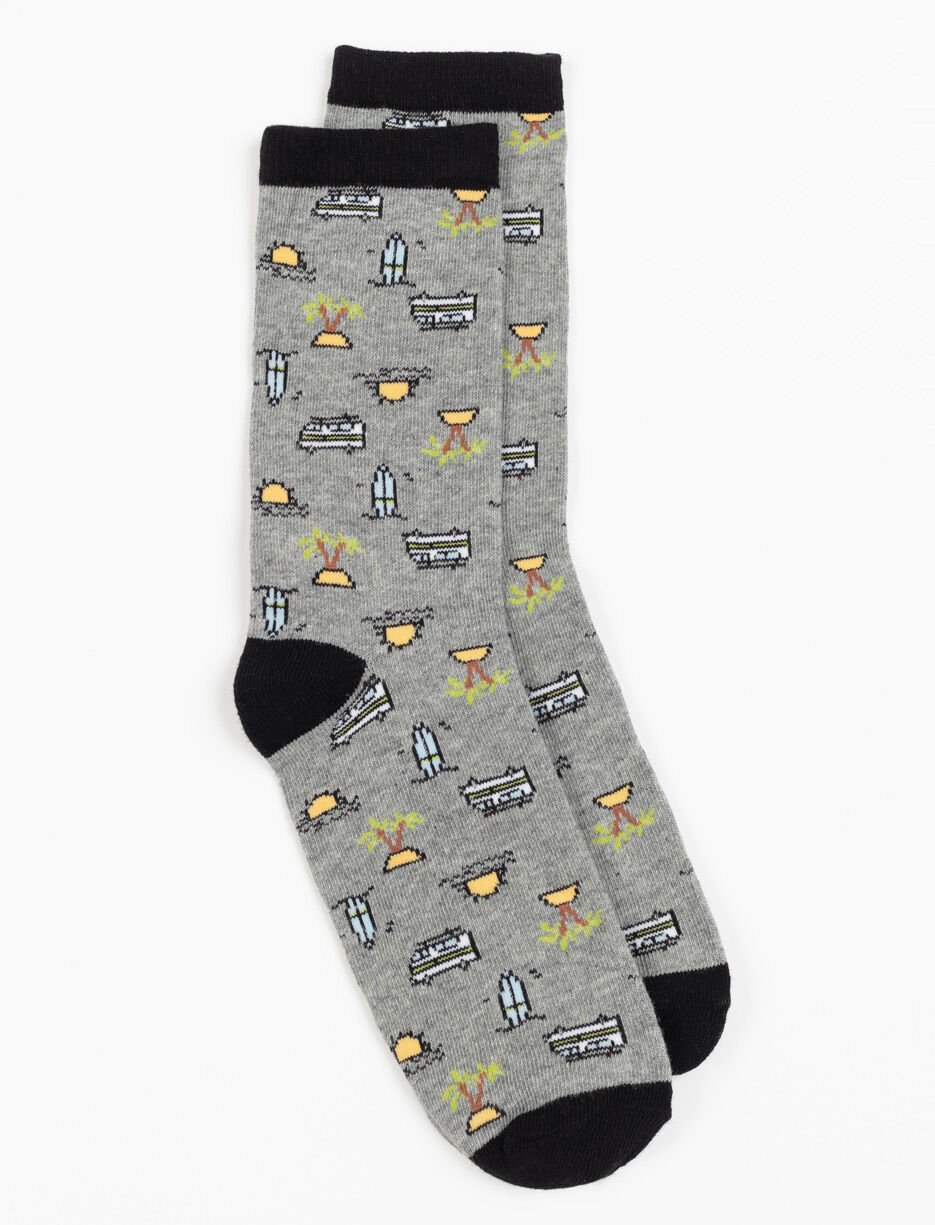 Chaussettes à motifs