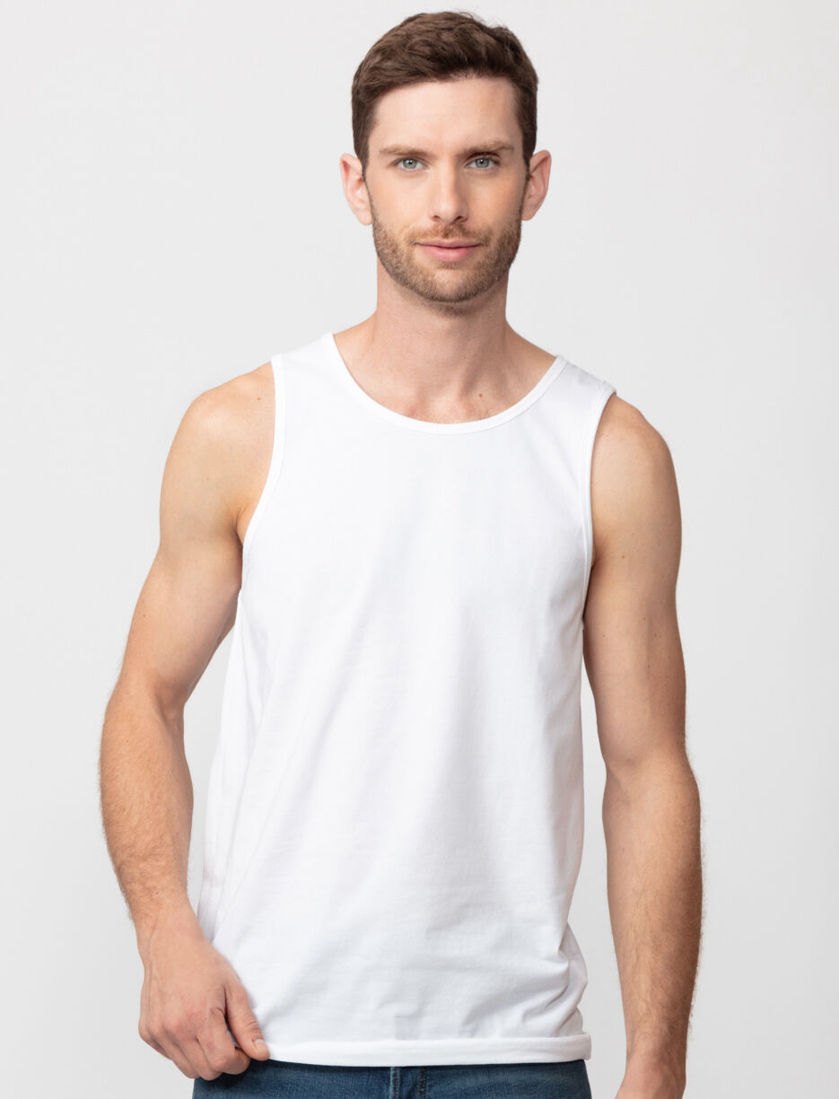 Camisole unie en coton bio