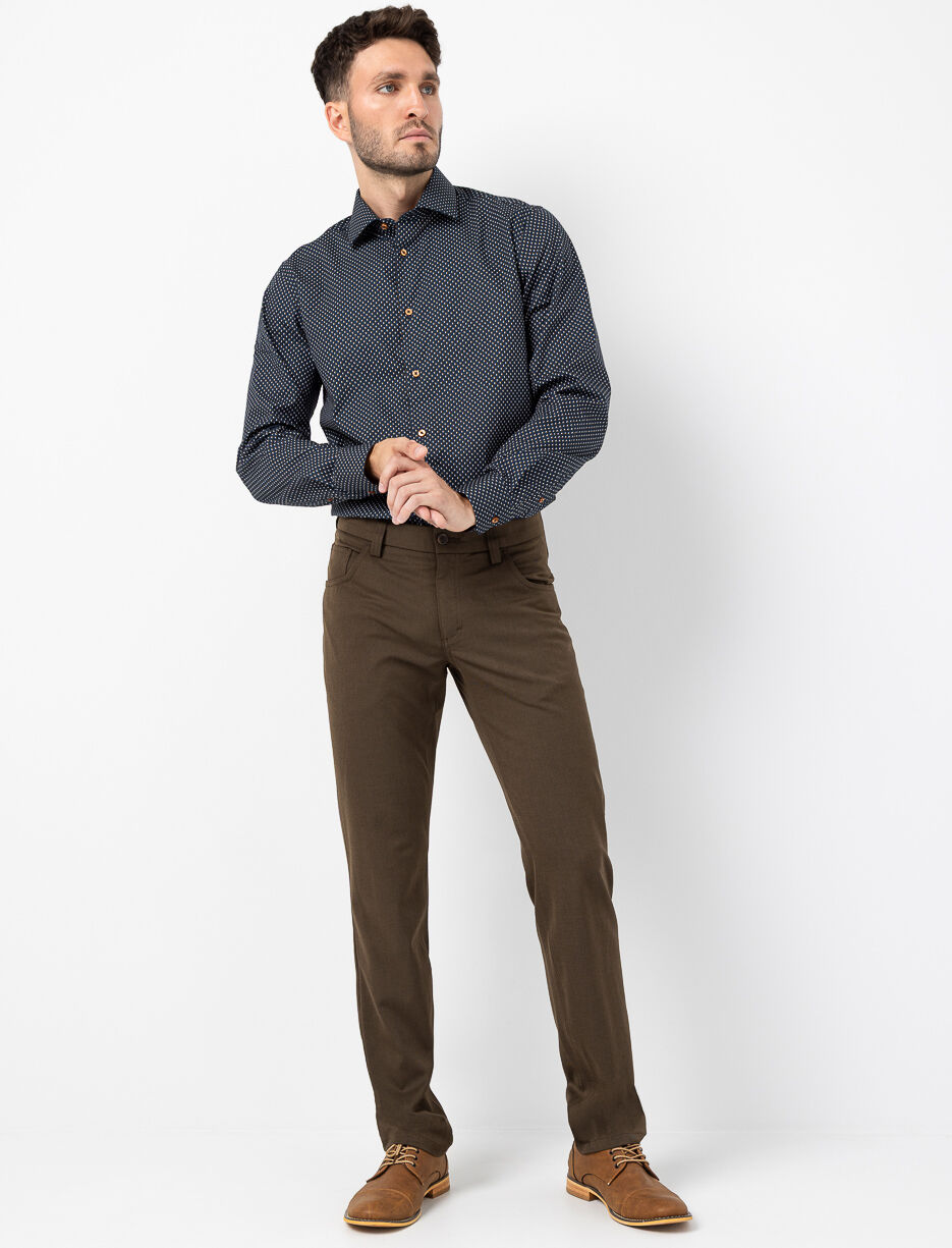 Pantalon à jambe étroite