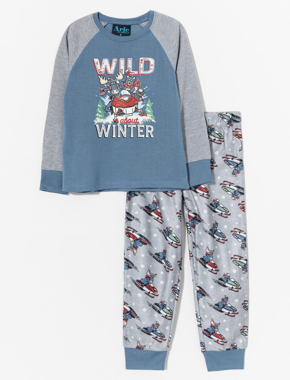 2-piece Printed PJ Set - Little Boy
