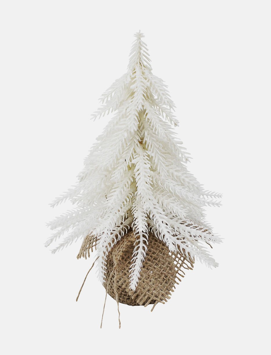Sapin blanc avec base en jute Sapin blanc avec base en jute