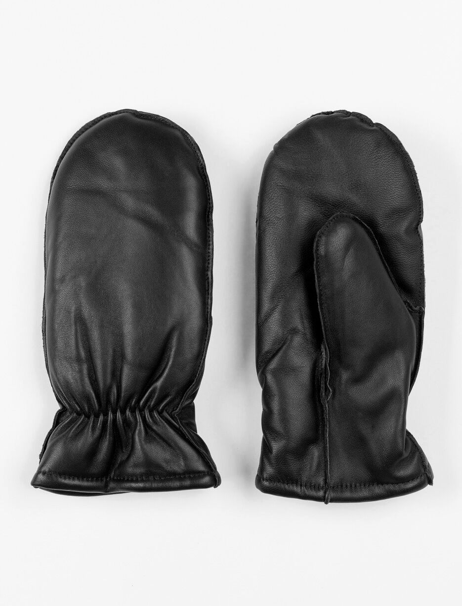 Leather mittens outlet