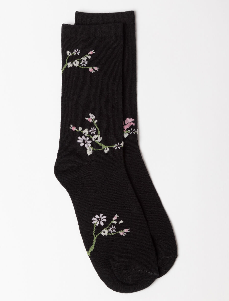 Printed Crew Socks