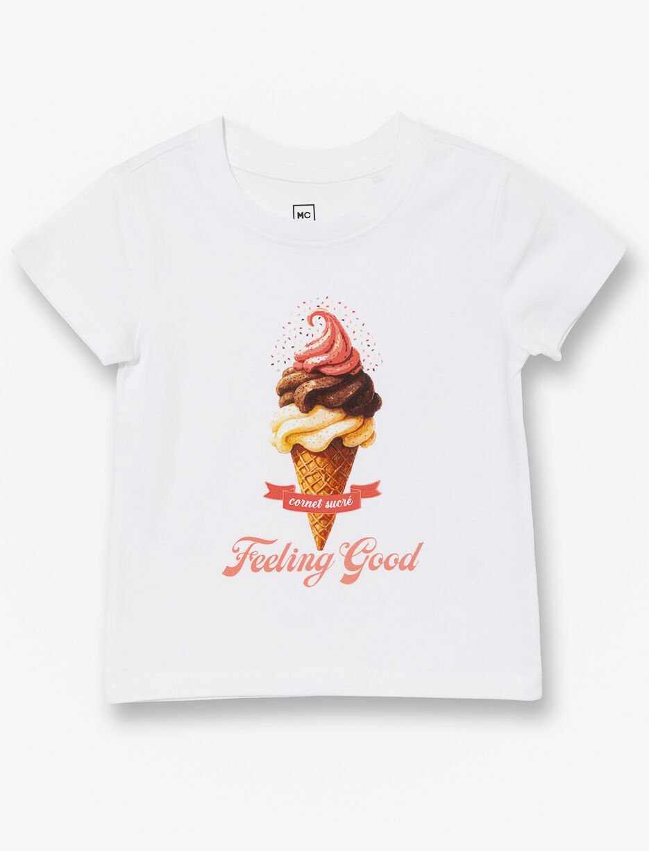 Printed Crew-Neck T-Shirt