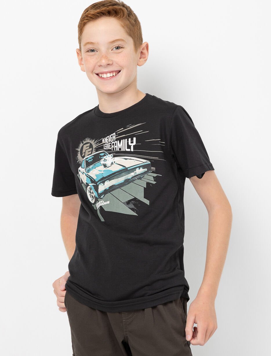 T-shirt imprimé à col rond