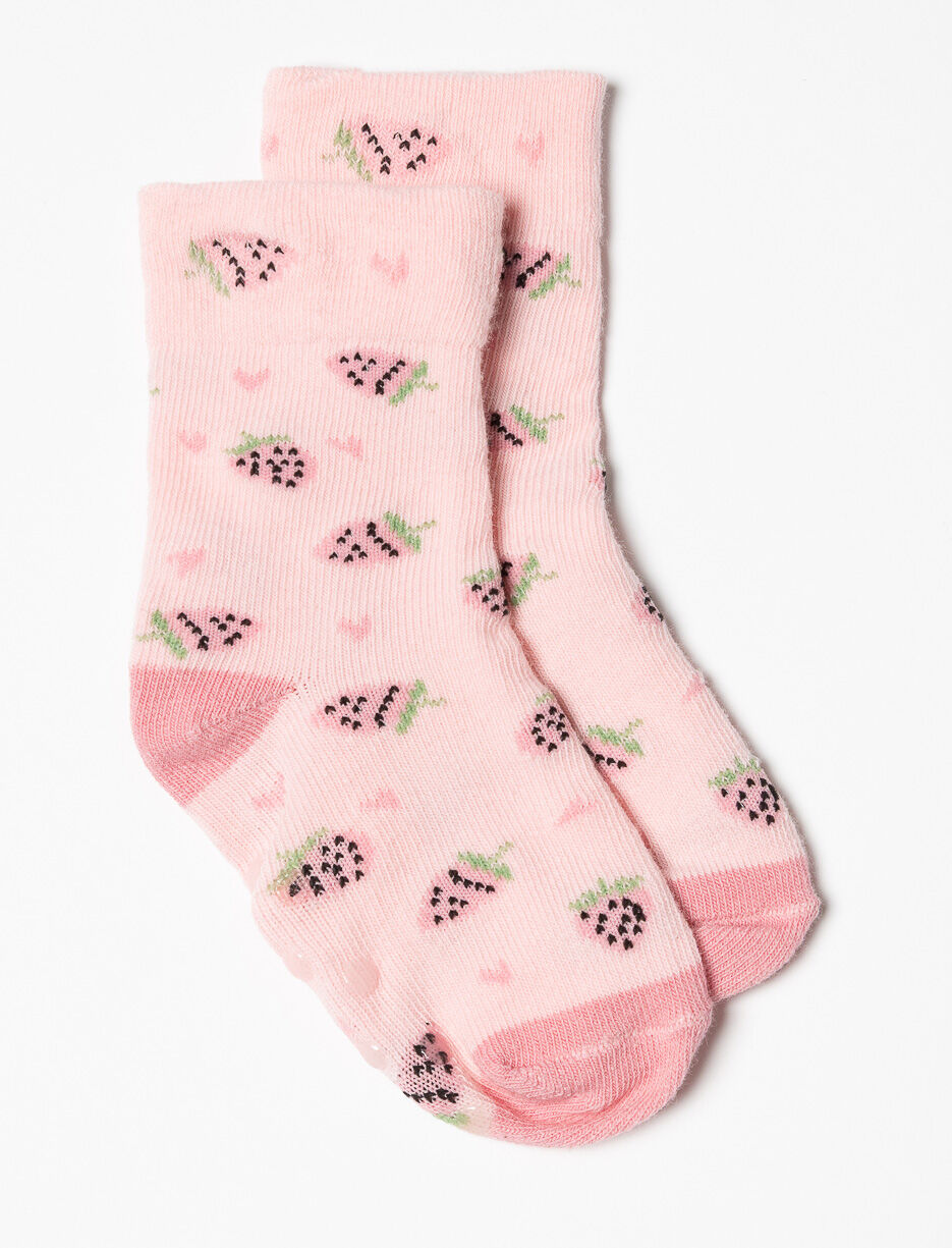 Printed Socks with Anti-slip