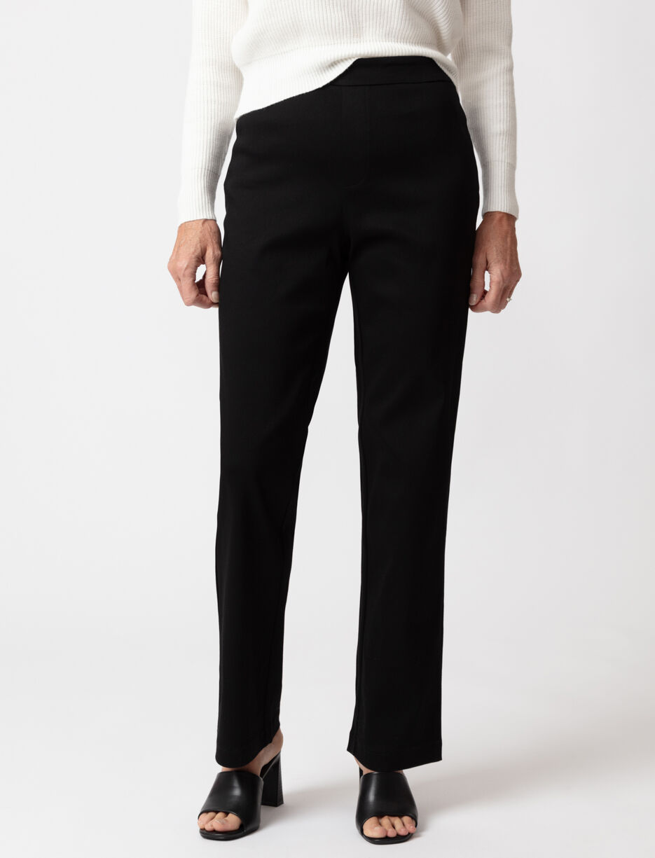 Pantalon droit à enfiler